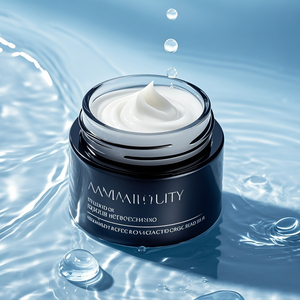 럭셔리 원형 10g 30g 50g 무광 유리 얼굴 스킨케어 아이 안티에이징 크림 빈 무광 용기 화장품 포장 용기 - Product Image 6