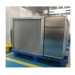 Çin fabrika fiyat derin plise hepa kutusu hava filtresi laminar akış kaput hepa filtre h14 bölüm endüstriyel filtre elemanı ile
