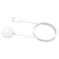 Cargador Inalámbrico Tipo C para Reloj, Cable Magnético USB, Adaptador de Carga para iWatch SE 9 8 7 6 5 4 3 2 1