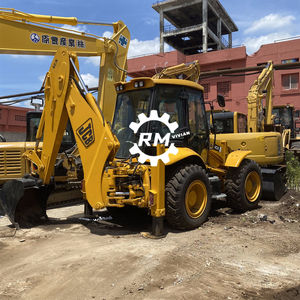 Chargeuses rétrocaveuses d'occasion JCB 4CX 4X4 avec de bonnes performances de travail Chargeuses sur pneus d'occasion JCB 4CX JCB3CX JCB1CX Expédition immédiate - Product Image 3