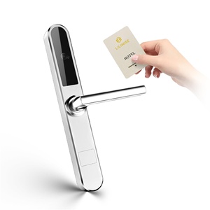 Cerradura Electrónica Inteligente para Puerta de Habitación de Hotel con Tarjeta Magnética RFID de Acero Inoxidable 304 Delgada con Sistema de Software Gratuito - Product Image 1