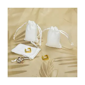 Round Bottom Velvet Bag Watch Packing Bags Bracelet Packaging Custom Logo Drawstring Jewelry Pouches