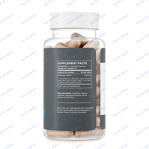Oem Vezel Supplement <span class=keywords><strong>Capsules</strong></span> Ondersteuning Spijsverteringsregelmaat Psyllium Husk Aloë Vera & <span class=keywords><strong>Chia</strong></span> Zaden Formule Veganistische <span class=keywords><strong>Capsules</strong></span> - Product Image 2