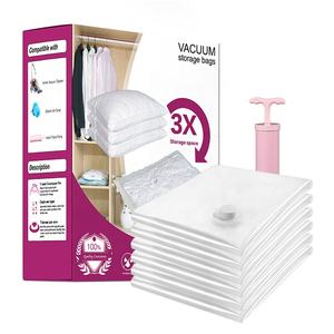 Sacchi <span class=keywords><strong>Sottovuoto</strong></span> Jumbo Salvaspazio in PE <span class=keywords><strong>Riutilizzabili</strong></span> per Vestiti e Biancheria - Product Image 1