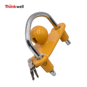 Thinkwell — accessoires de <span class=keywords><strong>remorque</strong></span> cadenas, 10 pièces, <span class=keywords><strong>verrou</strong></span> de sécurité <span class=keywords><strong>universel</strong></span> à bille de remorquage, verrouillage Anti-vol <span class=keywords><strong>pour</strong></span> <span class=keywords><strong>remorque</strong></span> jaune - Product Image 2