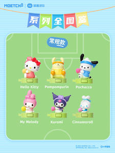 18 Scatole All'ingrosso MOETCH <span class=keywords><strong>Personaggi</strong></span> Sanrio Serie Perfect Score Cheerleading Squad Quokka Blind Bag Scatola da Collezione per Giocattoli - Product Image 5