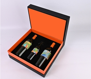 Cao cấp Hộp Giấy hộp gỗ tùy chỉnh kích thước và màu sắc cho rượu vang đỏ rượu mạnh bao bì - Product Image 4