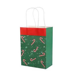 Hot Sale High Quality Eco-Friendly Durable Santa Claus Kraft Paper Tote <b>Bag</b> Christmas Gift Shopping Promotion Candy <b>Bags</b> - Product Image 1