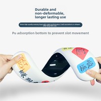 Alas Mouse dengan Penyangga Pergelangan Tangan 245x225x23mm untuk Penggunaan Komputer dan Keyboard Desain Unisex