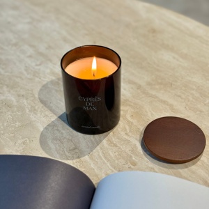 Bocaux en verre avec logo de couleur personnalisable, décoration d'intérieur, <span class=keywords><strong>bougie</strong></span> de luxe en cire de soja, cadeau de la Saint-Valentin, <span class=keywords><strong>bougie</strong></span> parfumée avec couvercles - Product Image 1