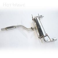Kit de catback d'échappement à haut débit pour Mazda Miata MX5 2006-2015 2.0L NA système de catback valvetronic d'échappement