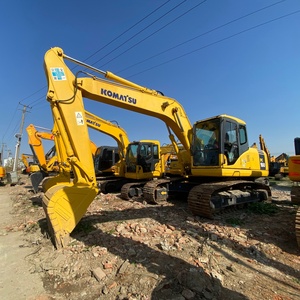 Excavadora Hidráulica Usada Komatsu PC160LC-7 de 16 Toneladas, Oruga, para Ingeniería Municipal, Horas de Trabajo Originales Japonesas - Product Image 1