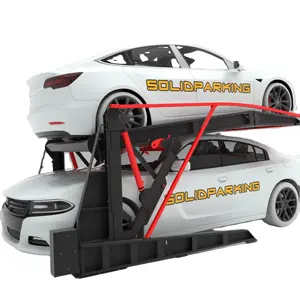 Factory Wholesale Two-post Tilting Car Parking Elevator for Low Ceiling