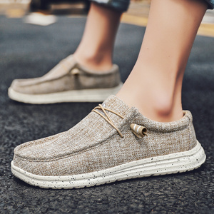 MAZ Greatshoes, Nuevos Zapatos <span class=keywords><strong>de</strong></span> Lona Sin Cordones para Caminar, Zapatos Casuales para Caballeros con Suela <span class=keywords><strong>de</strong></span> Goma, Mocasines para Hombre - Product Image 2