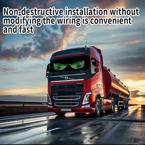 Großes programmier bares 12V LED Matrix Panel Eye Light Weiches Anzeige fenster für flexible LKWs und Autos Neuer Zustand - Product Image 6