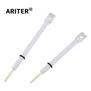 Clips d'électrodes en platine Ariter PEEK haute pureté pour expériences électrochimiques - Product Image 1