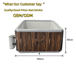 Spa <span class=keywords><strong>gonflable</strong></span> carré d'extérieur, <span class=keywords><strong>piscine</strong></span>, jacuzzi pour 4 personnes, <span class=keywords><strong>6</strong></span> <span class=keywords><strong>pieds</strong></span>, jacuzzi de massage avec pompe - Product Image 5