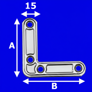 Lightweight AL153IN50 Aldeghi Corner <b>Bead</b> Modern Stamped Stainless Steel Reinforcement for Wall Protection <b>Metal</b> Corner <b>Bead</b> - Product Image 1