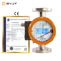 Rotameter Digital SY LZ DN15-DN150, Flowmeter, Rota Meter, untuk Air, Pabrik Langsung, Tabung Logam, Bersertifikasi CE