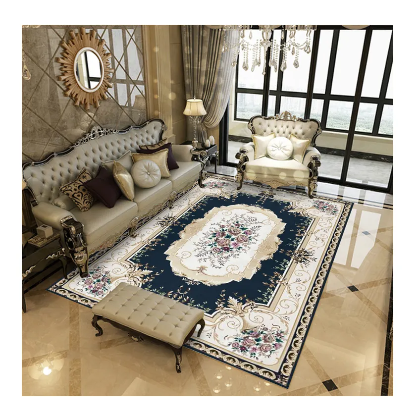 Wholesale New Modern Design 3D Printed Custom Turkish Floor Carpets For Sale