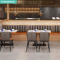 Offre Spéciale : Mobilier de Restaurant – Ensemble Table et Chaises Minimaliste en Marbre pour Fast-Food, Hôtels, Cafés et Bars