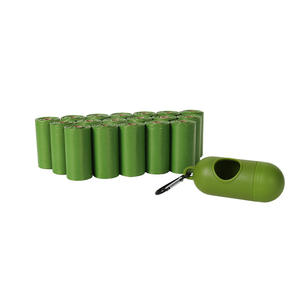 Sacs à Crottes de Chien Jetables en Amidon de Maïs Grand Format, Parfum Lavande, Biodégradables, Compostables, Écologiques et Parfumés - Product Image 4