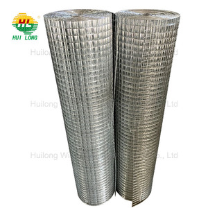 Chất lượng cao 4x8 màu đen PVC tráng hàn dây lưới đồng bằng Dệt Phong cách cung cấp hàng đầu của Trung Quốc mạ kẽm hàn dây lưới Nhà cung cấp - Product Image 1