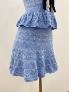 <span class=keywords><strong>Vestido</strong></span> Bettergirl 2026, Nuevas Llegadas, Color <span class=keywords><strong>Azul</strong></span> Niebla, Lazo Desmontable en el Pecho, con Forro Interior - Product Image 6