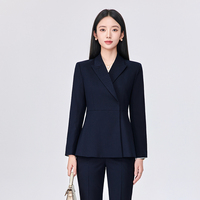 Ensemble de costume de robe formelle professionnelle de haute qualité pour femmes pour le printemps et l'automne pour les entretiens et l'utilisation du directeur du hall d'affaires