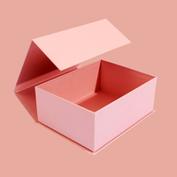 Recycelbare Biologisch Abbaubare Benutzerdefinierte Logo-Kleidung Schuh-Faltverpackung Papierbox Karton Starre Faltbare Magnetbox für Kosmetik