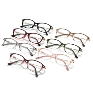 Oval Eyeglasses <b>Frames</b> Full Rim Tr90 Lightweight Unisex G6012 - Product Image 4