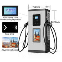 Cargador Rápido para Vehículos Eléctricos OLINK Smart OCPP 1.6J DC, CCS2 de Doble Conector, 240kW, Estación de Carga Comercial para Vehículos Eléctricos