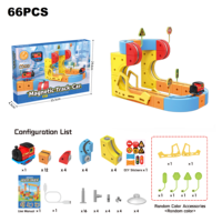 Jouets créatifs à encastrer, train électrique à lévitation magnétique, piste 3D DIY, wagon magnétique, jouets éducatifs, cadeaux d'anniversaire pour enfants