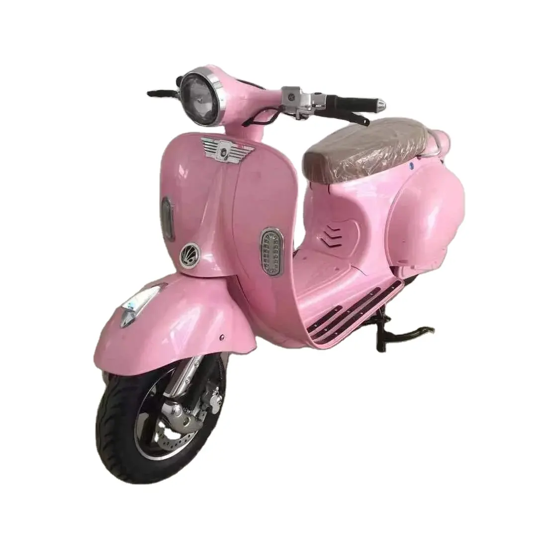Новинка 2023, Розовый Электрический скутер, мотоцикл citycoco, мопед, 2 колеса для женщин и взрослых