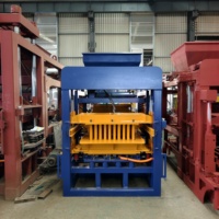 Máquina Automática Hidráulica para Fabricación de Bloques de Hormigón QT4-15B para Producción de Bloques Huecos