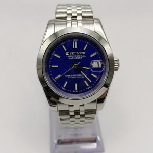 Reloj Mecánico de Lujo con Caja de Acero Inoxidable NH35, 36mm/39mm, Cristal de Zafiro con Diseño de Dientes de Perro, Luminoso - Product Image 3