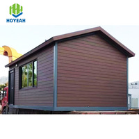 Abri de jardin en composite bois-plastique (WPC) sur mesure pour resorts, campings, villas, usage commercial, OEM, maison modulaire en vrac, étanche
