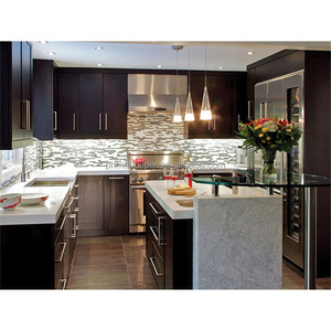 Prima Premium mobili da <span class=keywords><strong>cucina</strong></span> in legno massello personalizzabile naturale durevole ideale per la ristrutturazione di casa cucine moderne - Product Image 3