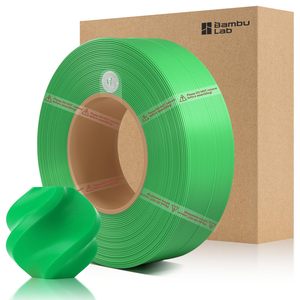 Filamento per <span class=keywords><strong>Stampante</strong></span> 3D Bambu PLA Basic Refill, Eco RFID, Stampa ad Alta Velocità, Basso Deformarsi, Tolleranza Costante per Stampanti 3D FDM - Product Image 3