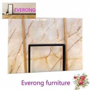 لوح حجري بسعر رخيص مع عروق ذهبية من الجدار والبيع بالجملة - Product Image 1