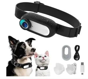 Kingtale Pet Suppliers <strong>Dog</strong> Accessories Mini Body Cam Indoor Outdoor Wireless Cat <strong>Collar</strong> <strong>Camera</strong> - Product Image 1
