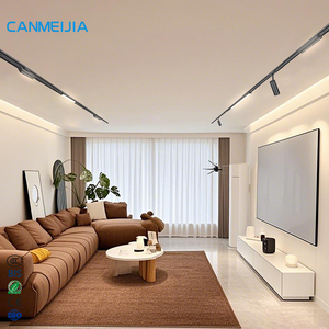 Siêu mỏng thiết kế mới phong cách hiện đại lõm trần từ đèn trong nhà dẫn theo dõi Đèn treo dòng đèn đèn Đèn sân khấu - Product Image 1