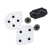 Repuestos para Control de SNES, Almohadillas Adhesivas de Silicona Conductiva para Accesorios de Juego de Nintendo SNES