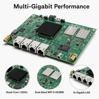 Router WiFi 6 802.11ax Personalizado y Controlador de Red con PoE, PCBA para Electrodomésticos con Placa de Circuito Impreso para Control de Motor
