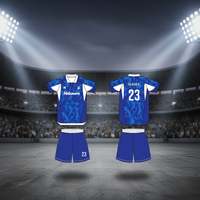 Camisetas de Fútbol Retro para Adultos, Uniformes de Fútbol Transpirables de Poliéster de Manga Corta, Impresión Digital Personalizable, Camiseta de Equipo