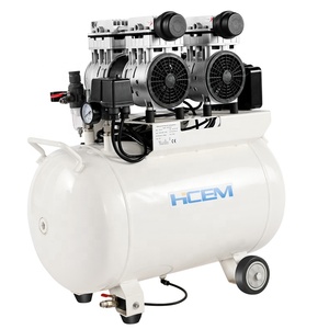 Compresseur de séchage 2HP de haute qualité 50L ensemble de pompe à pression d'air sans huile de <span class=keywords><strong>fauteuil</strong></span> dentaire nouveau compresseur 2HP sans huile de moteur 2HP - Product Image 1