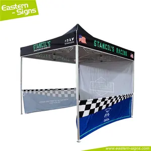 УФ-стойкая алюминиевая тканевая рекламная Коммерческая палатка 3x3 м для наружной выставки