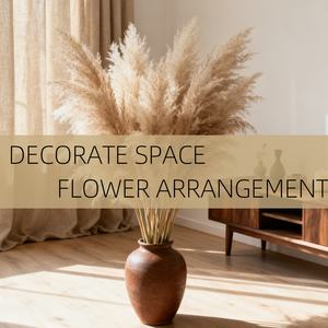 Hierba de Pampas Premium, 12 Tallos de 32 Pulgadas, Naturalmente Esponjosa y de Bajo Mantenimiento, Cuidado Cero, Perfecta para Rellenar Jarrones Grandes en Cualquier Espacio - Product Image 4