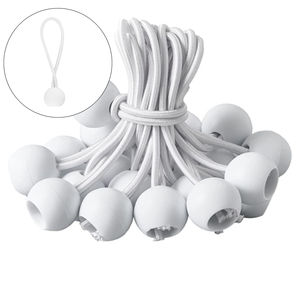 Boucle de cordes élastiques de corde de boule de fil de Latex à haute élasticité pour fixer des bâches et des tentes - Product Image 3