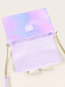 Custom Pu Women's Shoulder Bags Stadium Approved Waterproof <strong>Handbag</strong> for Travel Fashion <strong>Sequin</strong> Bow Crossbody Bags - Product Image 6